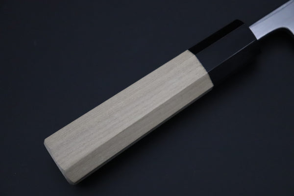 Fu-Rin-Ka-Zan Deba Left Handed FB-10SL Deba 150mm (5.9inch) / Left Handed "Left Handed Version !!" Fu-Rin-Ka-Zan Hon Kasumi Series Blue Steel No.2 FB-10SL Deba 150mm (Hon Deba, 5.9 Inch)