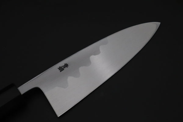Fu-Rin-Ka-Zan Deba Left Handed FB-10SL Deba 150mm (5.9inch) / Left Handed "Left Handed Version !!" Fu-Rin-Ka-Zan Hon Kasumi Series Blue Steel No.2 FB-10SL Deba 150mm (Hon Deba, 5.9 Inch)