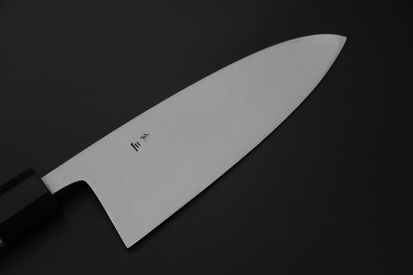 Fu-Rin-Ka-Zan Deba FG-10L Deba 165mm (6.4inch) / Left Handed "Left Handed Version !!" Fu-Rin-Ka-Zan Hon Kasumi Series Gingami No.3 FG-10L Deba 165mm (Hon Deba, 6.4 Inch)