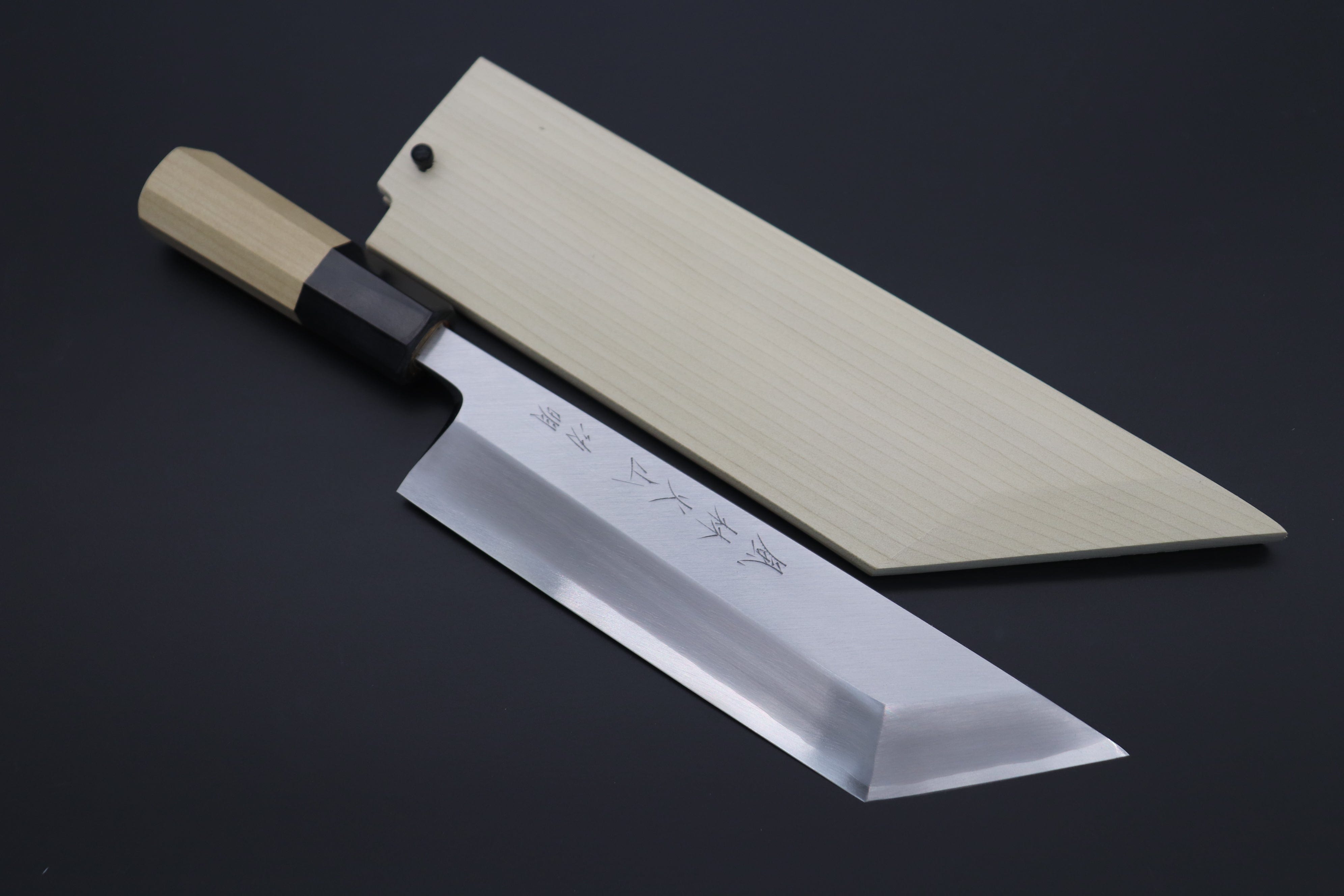 Fu-Rin-Ka-Zan Limited, FSO-88 Hon Kasumi Gingami No.3 EEL-Knife  (UNAGI-SAKI, EDO Style, 7 Inch)