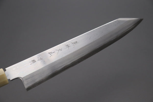 Fu-Rin-Ka-Zan Kiritsuke Fu-Rin-Ka-Zan Limited, Blue Steel No.1 Suminagashi Kiritsuke 240mm (9.4 inch, Octagonal Quince Wood Handle, FSO-8SQ)