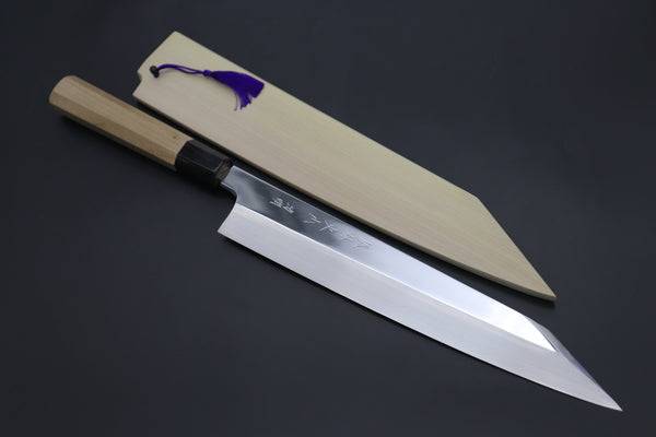 Fu-Rin-Ka-Zan Kiritsuke Fu-Rin-Ka-Zan Limited, FSO-102 "Special Order Made"Solid VG-10 Kiritsuke 300mm (11.8 inch, Perfectly Mirror Polished Blade)