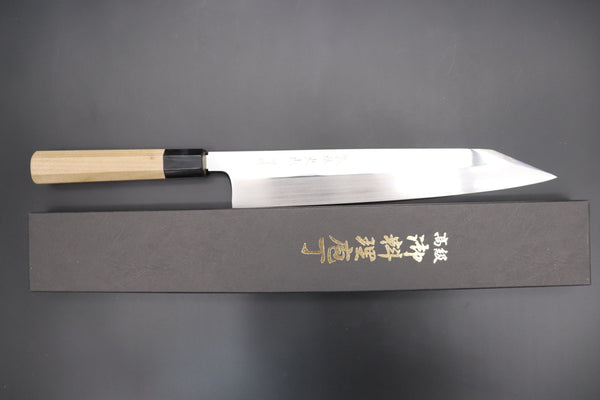 Fu-Rin-Ka-Zan Kiritsuke Fu-Rin-Ka-Zan Limited, FSO-102 "Special Order Made"Solid VG-10 Kiritsuke 300mm (11.8 inch, Perfectly Mirror Polished Blade)