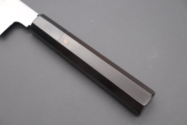Fu-Rin-Ka-Zan Kiritsuke Fu-Rin-Ka-Zan Limited, FSO-59 Blue Steel No.1 Kiritsuke 240mm (9.4inch, Octagon Shaped Ebonywood Handle, Mirror Polished Blade,FSO-59)
