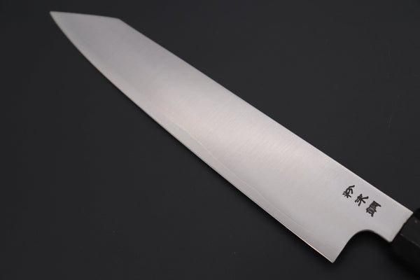 Fu-Rin-Ka-Zan Kiritsuke Fu-Rin-Ka-Zan R-2 Clad Wa Series Special Kiritsuke-Slicer (240mm and 270mm, 2 sizes, Narrower Blade Width, Octagon Shaped Bocote Wood Handle)