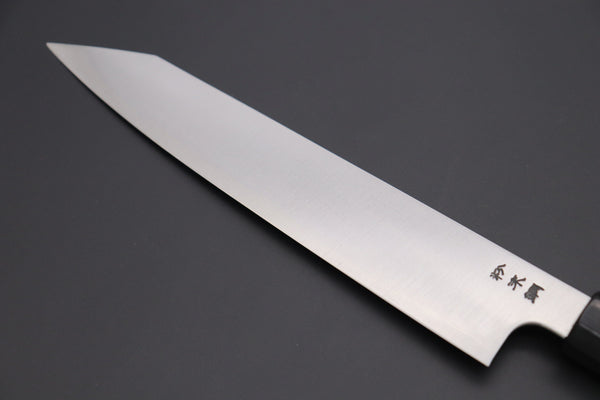 Fu-Rin-Ka-Zan Kiritsuke Fu-Rin-Ka-Zan R-2 Clad Wa Series Special Kiritsuke-Slicer (240mm and 270mm, 2 sizes, Narrower Blade Width, Octagon Shaped Magnolia Wood Handle)