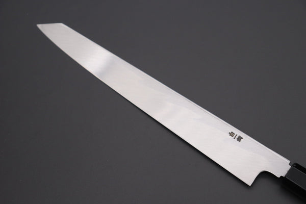 Fu-Rin-Ka-Zan Kiritsuke Yanagiba Fu-Rin-Ka-Zan Limited, (FSO-87) Hon Kasumi White Steel No.1 Kiritsuke Yanagiba 270mm(10.6 inch, Octagonal Ebonywood Handle)