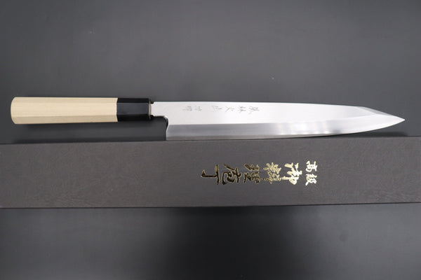 Fu-Rin-Ka-Zan Mioroshi Deba FG-KD270 Kiritsuke-Deba 270mm (10.6 Inch) / Right Handed Fu-Rin-Ka-Zan Special Order Made Hon Kasumi Series Gingami No.3 FG-KD270 Kiritsuke-Deba 270mm (10.6 inch)