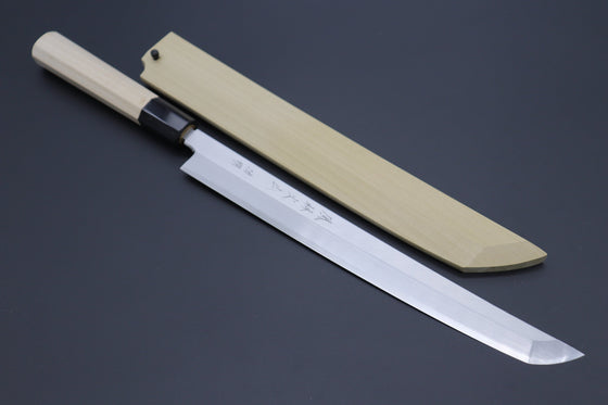 Sakai Kikumori Kiridashi 21mm Carbon Steel – Uptown Cutlery