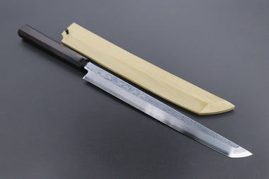 Fu-Rin-Ka-Zan Sakimaru Takohiki Fu-Rin-Ka-Zan Limited, FSO-13 Blue Steel No.1 Suminagashi Sakimaru Takohiki 270mm (10.6 inch)