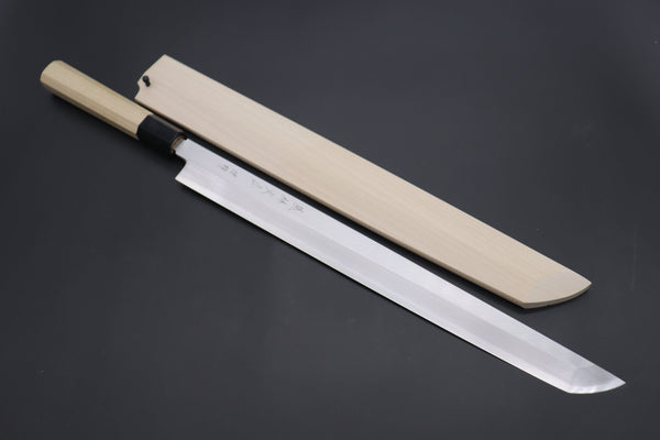 Fu-Rin-Ka-Zan Sakimaru Takohiki Fu-Rin-Ka-Zan Limited, FSO-89 Hon Kasumi Gingami No.3 "Special Order Made" Sakimaru Takohiki 360mm(Straight Blade Style, 14.1 Inch)