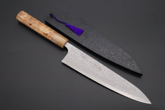 アガサの魂の大釜foil（プロモ版） Fu-Rin-Ka-Zan Aogami Super Custom Damascus Series Wa Gyuto Knife