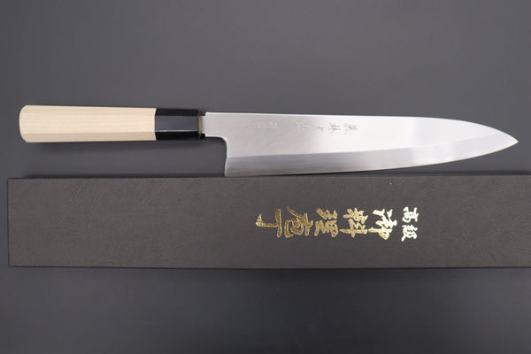 Fu-Rin-Ka-Zan Wa Gyuto Fu-Rin-Ka-Zan Hon Kasumi Series Gingami No.3 Wa Gyuto (Single Bevel Edge, 210mm to 270mm, 3 sizes)