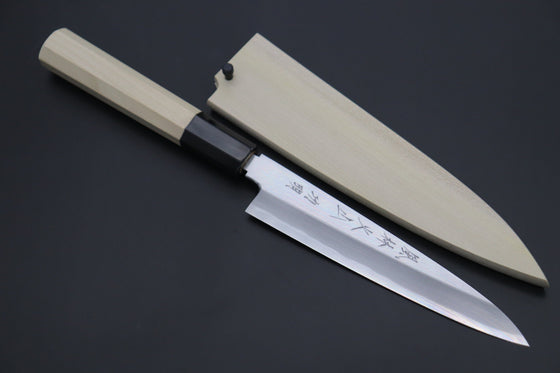 Fu-Rin-Ka-Zan Wa Petty Fu-Rin-Ka-Zan Hon Kasumi Series Blue Steel No.2 Wa Petty ( 2 sizes, Wa Petty 150mm or Wa Petty 180mm, Single Bevel Edge)