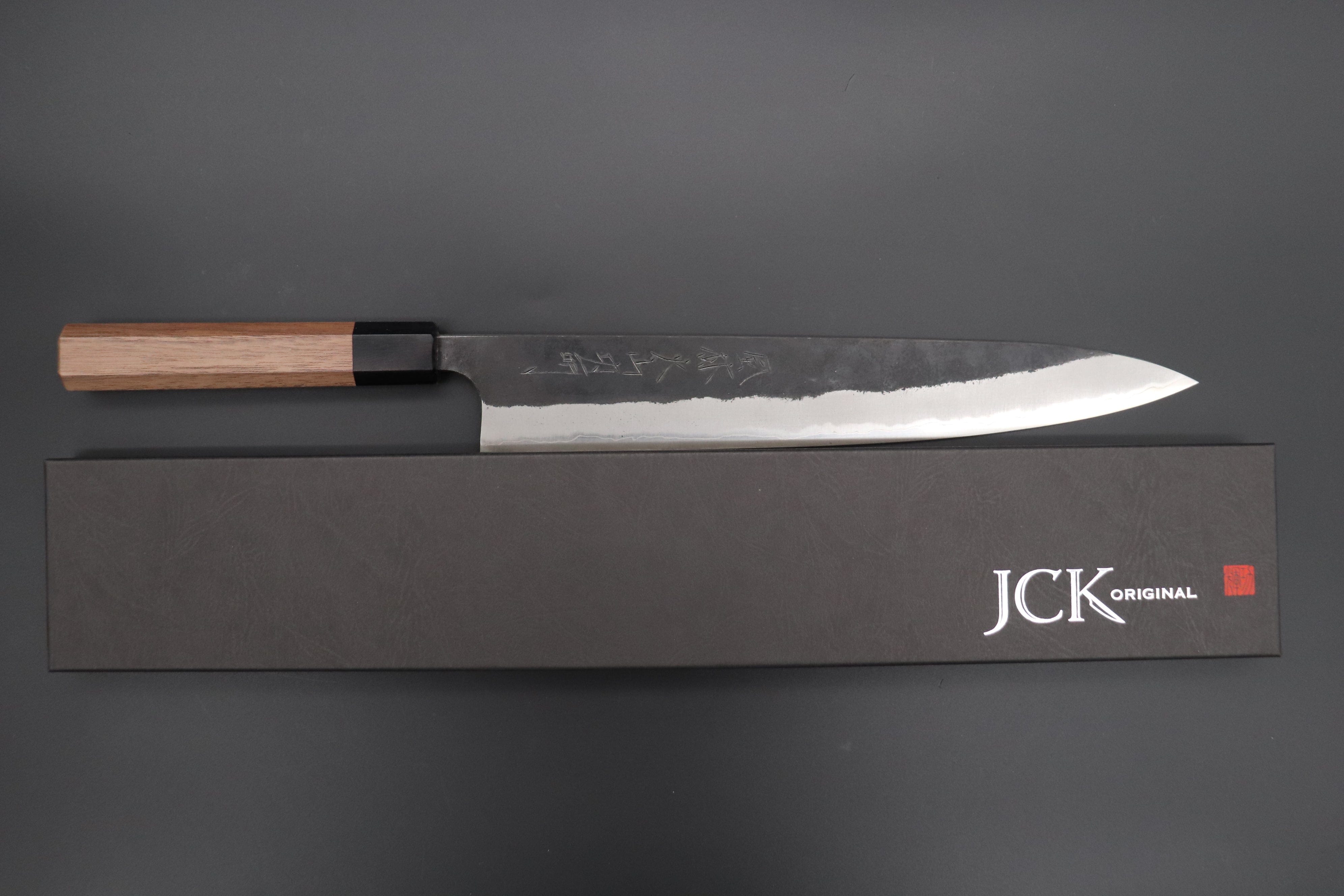 JCK Original Fu-Rin-Ka-Zan Kurouchi Aogami Super Wa Sujihiki