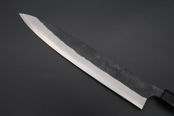 Fu-Rin-Ka-Zan Wa Sujihiki Fu-Rin-Ka-Zan Aogami Super Kurouchi Series Wa Sujihiki (240mm & 270mm, 2 Sizes, Octagon Shaped Walnut-Wood Handle)