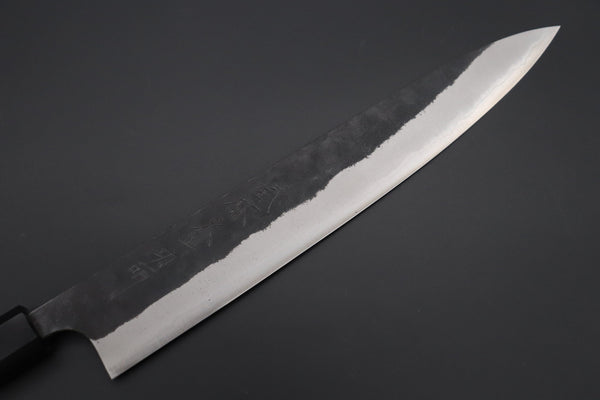 Fu-Rin-Ka-Zan Wa Sujihiki Fu-Rin-Ka-Zan Aogami Super Kurouchi Series Wa Sujihiki (240mm & 270mm, 2 Sizes, Octagon Shaped Walnut-Wood Handle)