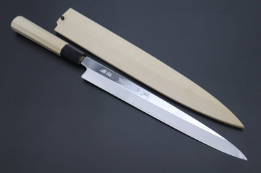 Fu-Rin-Ka-Zan Yanagiba FSO-68 Yanagiba270mm (10.6inch) Fu-Rin-Ka-Zan Limited, Hon Kasumi Blue Steel No.1 Yanagiba 270mm (Perfectly Mirror Polished Blade, 10.6 Inch, FSO-68)