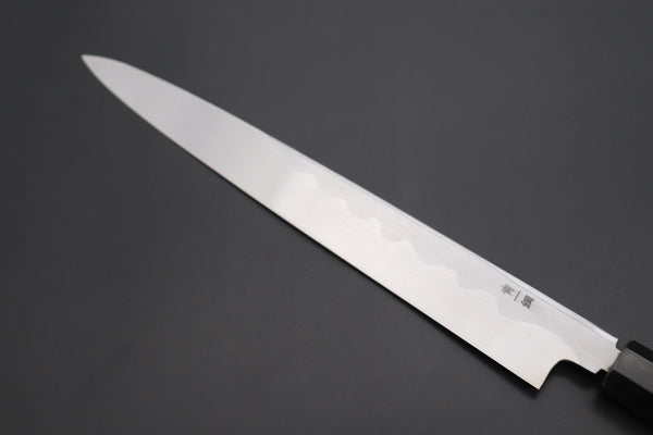 Fu-Rin-Ka-Zan Yanagiba FSO-66 Yanagiba300mm (11.8inch) Fu-Rin-Ka-Zan Limited, Hon Kasumi Blue Steel No.1 Yanagiba 300mm (Perfectly Mirror Polished Blade, 11.8 Inch, FSO-66)