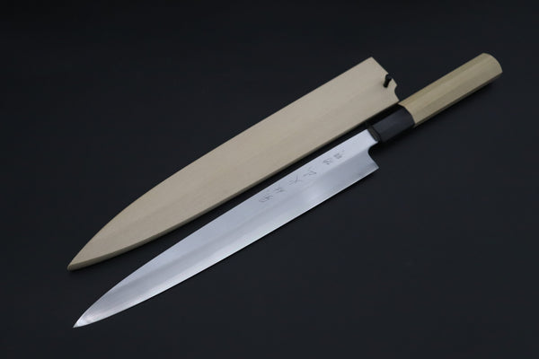 Fu-Rin-Ka-Zan Yanagiba FSO-68L左 Yanagiba270mm (10.6inch) "Left Handed Version ! "　Fu-Rin-Ka-Zan Limited, Hon Kasumi Blue Steel No.1 Yanagiba 270mm (10.6 Inch, FSO-68L左)