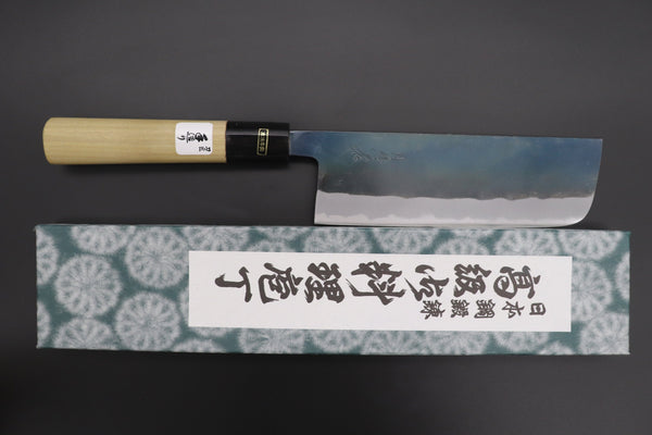 Fujiwara Kanefusa Nakiri 想磨 SOUMA (Fujiwara Kanefusa) FKJ Series FKB-1 Kurouchi Nakiri 165mm (6.4inch)