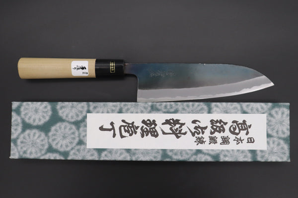 Fujiwara Kanefusa Wa Santoku 想磨 SOUMA (Fujiwara Kanefusa) FKJ Series FKB-2 Kurouchi Wa Santoku 165mm (6.4inch)