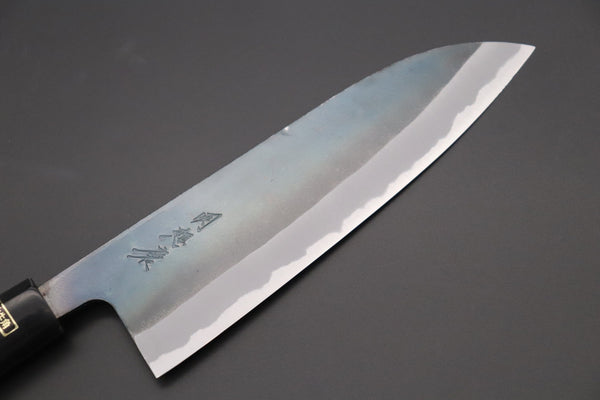 Fujiwara Kanefusa Wa Santoku 想磨 SOUMA (Fujiwara Kanefusa) FKJ Series FKB-2 Kurouchi Wa Santoku 165mm (6.4inch)