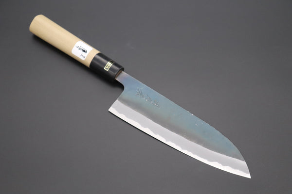 Fujiwara Kanefusa Wa Santoku 想磨 SOUMA (Fujiwara Kanefusa) FKJ Series FKB-2 Kurouchi Wa Santoku 165mm (6.4inch)