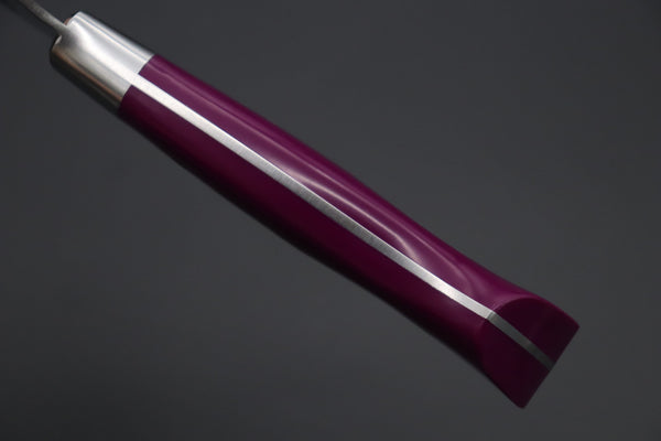 Hattori Boning Knife | Honesuki FH-5SM Boning Knife 160mm (6.2inch) Hattori Forums Custom Limited Edition, FH Solid VG-10 Series FH-5SPSM Boning Knife 160mm (6.2inch, Sugarite Malachite Gem-Composite Stone Handle)