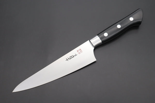Hattori Boning Knife | Honesuki FH-5L Boning Knife 160mm (6.2inch) Hattori Forums FH Series FH-5L Boning Knife 160mm (6.2inch, Black Linen Micarta Handle)