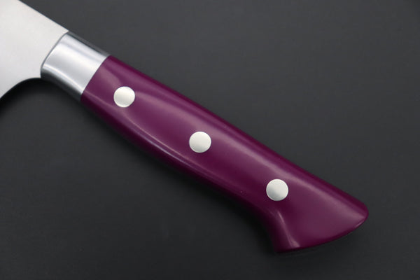 Hattori Gyuto Hattori Forums Custom Limited Edition, FH "NOAH" Series FHN-6SPSM Gyuto 210mm (8.2 Inch, Sugarite Malachite Gem-Composite Stone Handle)