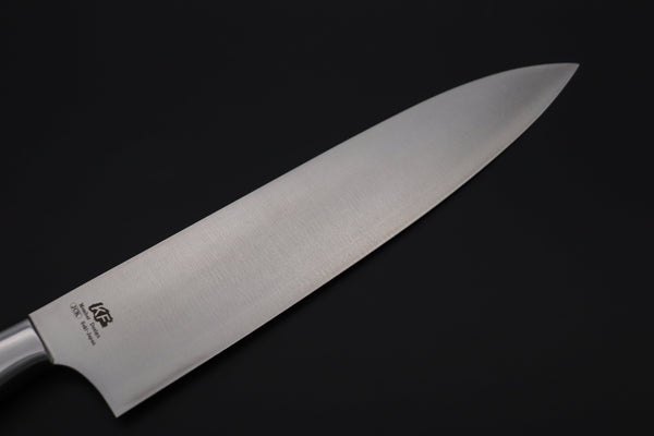 Hattori Gyuto Hattori Forums Custom Limited Edition, FH "NOAH" Series FHN-6SPSO Gyuto 210mm (8.2 Inch, Spiny Oyster Gem composite Stone Handle)