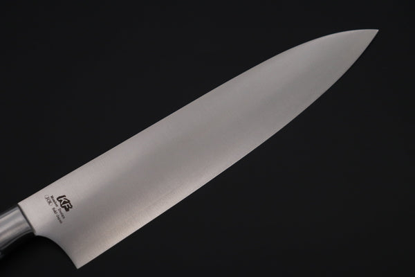 Hattori Gyuto Hattori Forums Custom Limited Edition, FH "NOAH" Series FHN-6SPWT Gyuto 210mm (8.2 Inch, White Turquoise Gem-Composite-stone Handle)