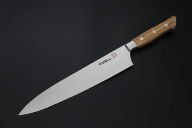 Hattori Gyuto FHN-7O Gyuto 240mm (9.4inch) Hattori Forums FH "NOAH" Series FHN-7O Gyuto 240mm (9.4 Inch, Olive Wood Handle)