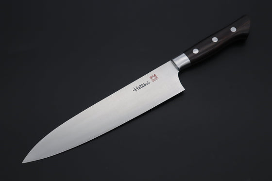 Hattori Gyuto FHN-6A Gyuto 210mm (8.2inch) Hattori Forums FH "NOAH" Series Gyuto (210mm to 270mm, 3 sizes, African Blackwood Handle)