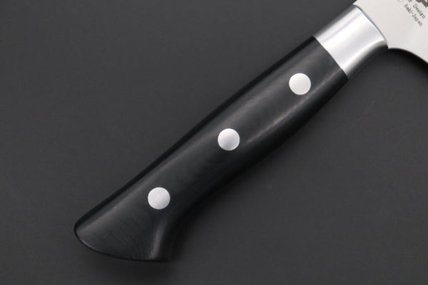 Hattori Gyuto Hattori Forums FH "NOAH" Series Gyuto (210mm to 270mm, 3 sizes, Black Linen Micarta Handle)