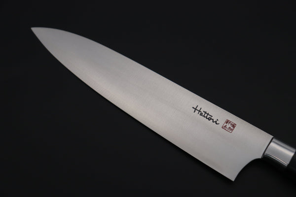 Hattori Gyuto Hattori Forums FH "NOAH" Series Gyuto (210mm to 270mm, 3 sizes, "Black Space" Corian® Handle)