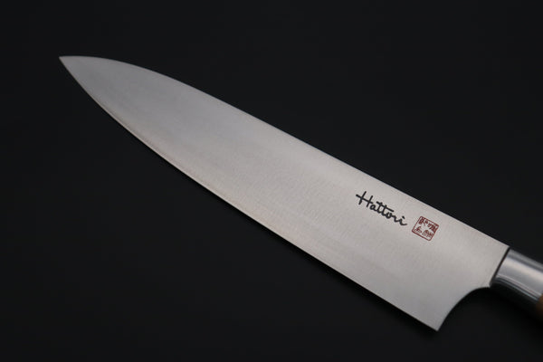Hattori Gyuto Hattori Forums FH "NOAH" SeriesGyuto (210mm to 240mm, 2 sizes, Olive Wood Handle)