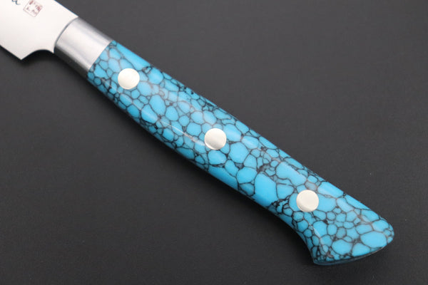 Hattori Paring Hattori Forums Custom Limited Edition, FH Series FH-1SPT Parer 70mm (2.7 Inch, Turquoise Gem-Composite-stone Handle)