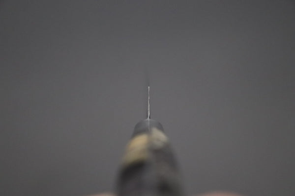 Hattori Petty Hattori Forums Custom Limited Edition, FH Solid VG-10 Series FH-2SPBlack Petty 120mm (4.7 Inch, Black Color Stabilized Box Elder Wood Handle)