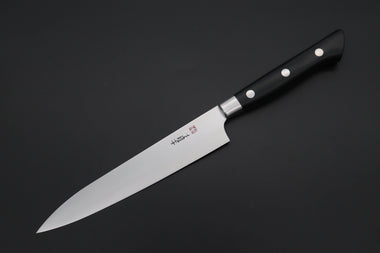 Hattori Petty FHN-3L Petty 150mm (5.9inch) Hattori Forums "NOAH" Series FHN-3L Petty 150mm (5.9 Inch, Black Linen Micarta Handle)