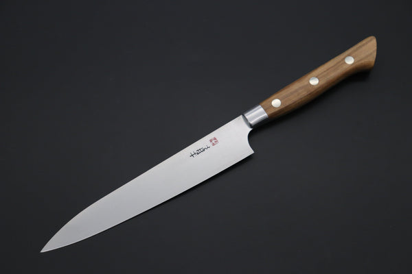 Hattori Petty FHN-3O Petty 150mm (5.9inch) Hattori Forums "NOAH" Series FHN-3O Petty 150mm (5.9 Inch, Olivewood Handle)