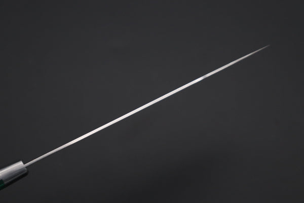 Hattori Petty FHN-3SPGM Petty 150mm (5.9inch) Hattori Forums "NOAH" Series FHN-3SPGM Petty 150mm (5.9 Inch, Green Malachite Gem-Composite-stone Handle)