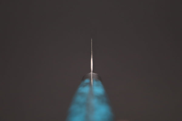 Hattori Petty FHN-3SPT Petty 150mm (5.9inch) Hattori Forums "NOAH" Series FHN-3SPT Petty 150mm (5.9 Inch, Turquoise Gem-Composite-stone Handle)