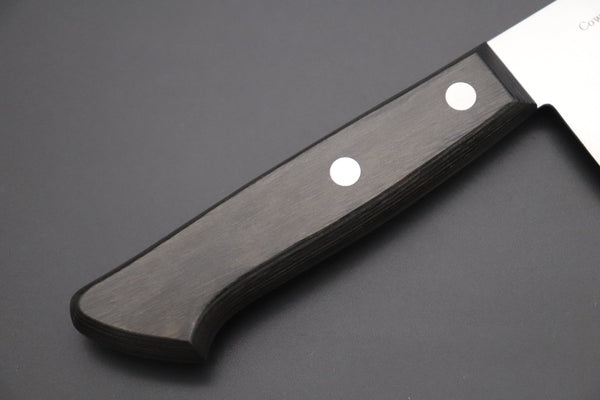 Hattori Santoku HCX-1B Santoku 170mm (6.6inch) Hattori Limited, Cowry X, VG-2 clad HCX-1B Santoku 170mm (6.6 inch, Black Pakkawood Handle)