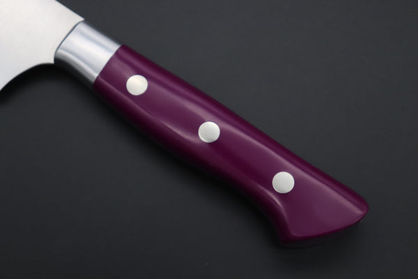 Hattori Sujihiki Hattori Forums Custom Limited Edition, FH Series FH-13SPSM Sujihiki 270mm (10.6 Inch, Sugarite Malachite Gem-Composite Stone Handle)