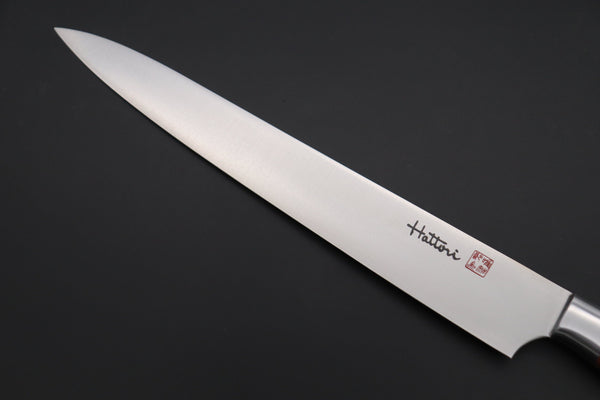 Hattori Sujihiki Hattori Forums FH Solid VG-10 Series Sujihiki (230mm or 270mm, 2 sizes,Stabilized Maple Wood Handle)