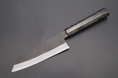Hinoura Bunka Custom Limited Edition, Hinoura White Steel No.1 Kurouchi Series HS1-8SP12 Bunka 165mm (6.4 Inch)