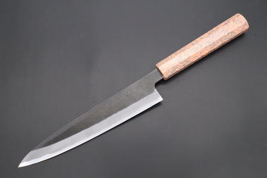 Hinoura Wa Gyuto Custom Limited Edition, Hinoura White Steel No.1 Kurouchi Series HS1-6SP11 Wa Gyuto 210mm (8.2 Inch)