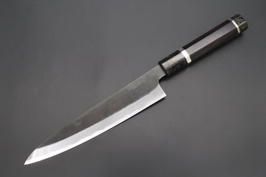 Hinoura Wa Gyuto Custom Limited Edition, Hinoura White Steel No.1 Kurouchi Series HS1-6SP4 Wa Gyuto 210mm (8.2 Inch)